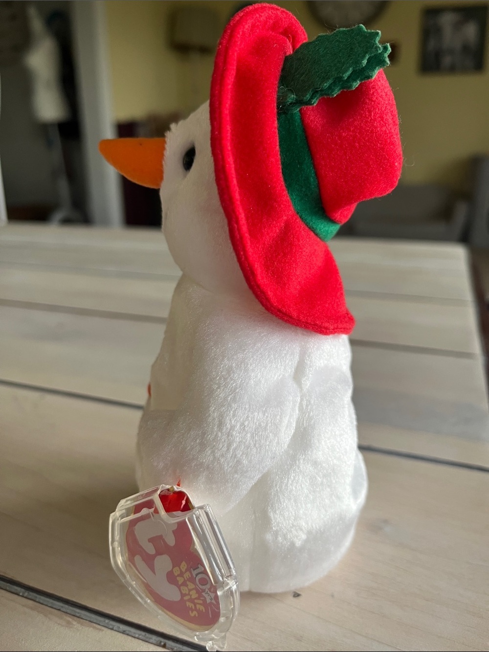 TY 2003 Chillin Snowman Beanie Baby - Picture 2 of 4